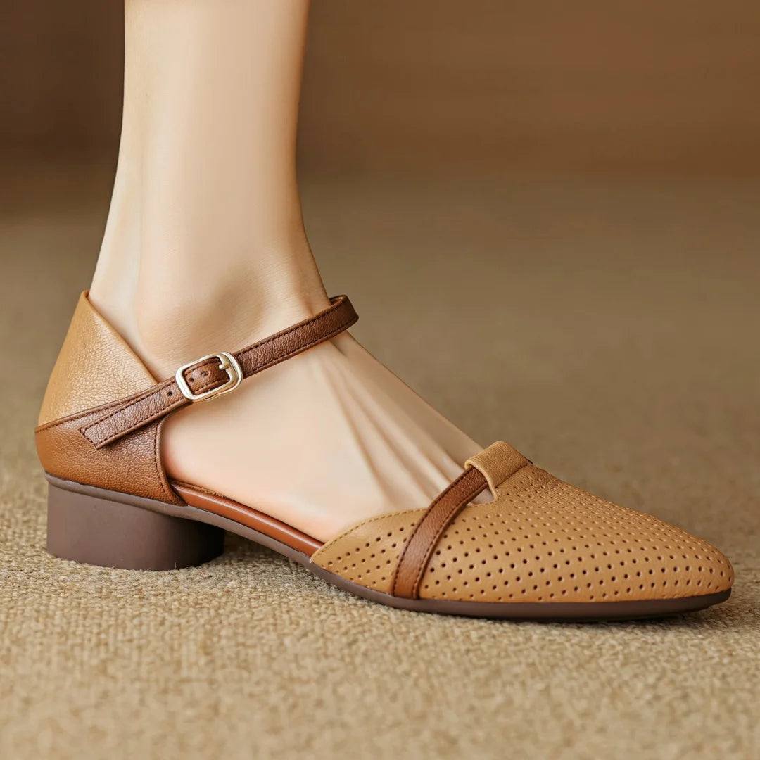 Julion Genuine Leather Heels