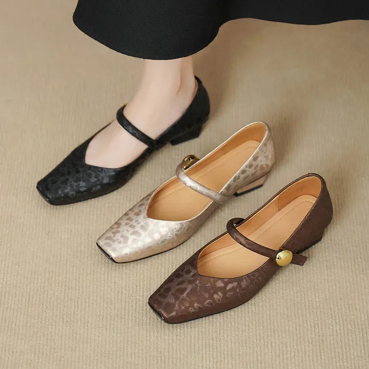 Marina Square Toe Ballet Flats — photo 3