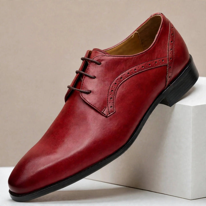 Naveen Cowhide Leather Oxfords — photo 5