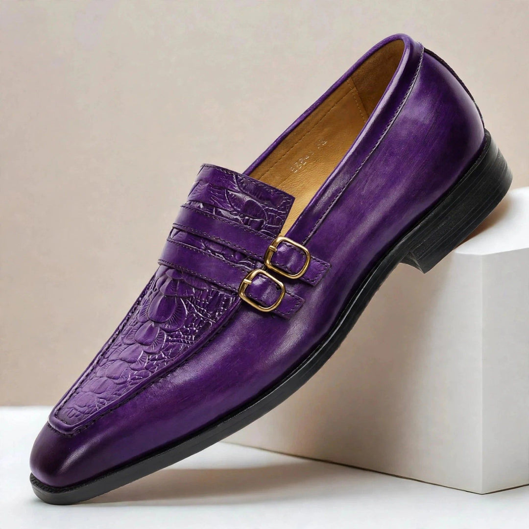 Elena Cowhide Leather Loafers — photo 13