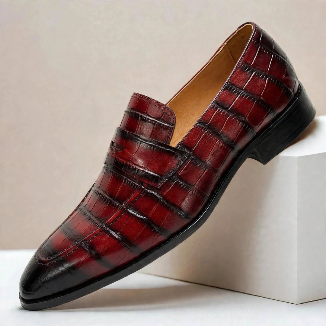 Rhys Cowhide Leather Loafers — photo 8