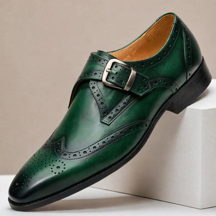 Graham Cowhide Leather Shoes — photo 4