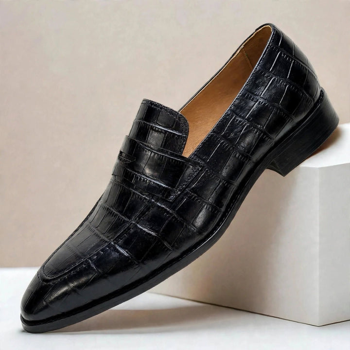 Rhys Cowhide Leather Loafers — photo 5