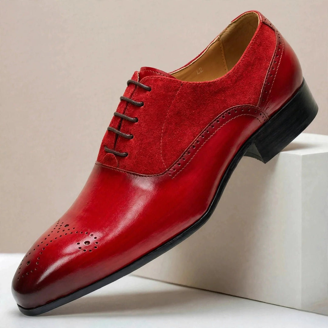 Sullivan Cowhide Leather Shoes — photo 6