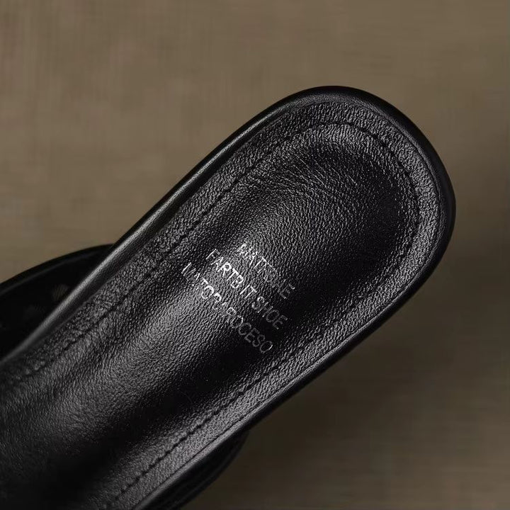 Odessa Genuine Leather Mules — photo 12