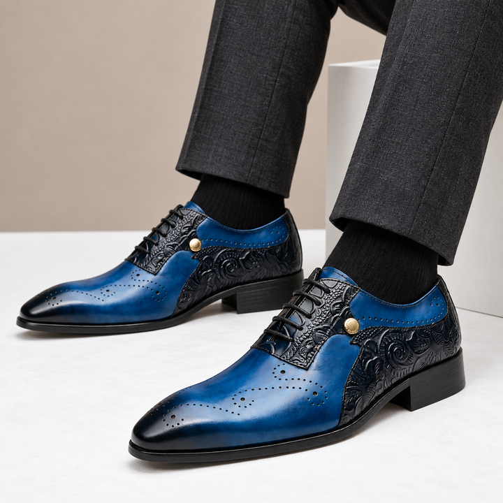Quentin Cowhide Leather Shoes — photo 8