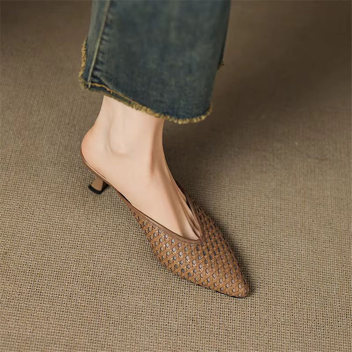 Odessa Genuine Leather Mules — photo 5