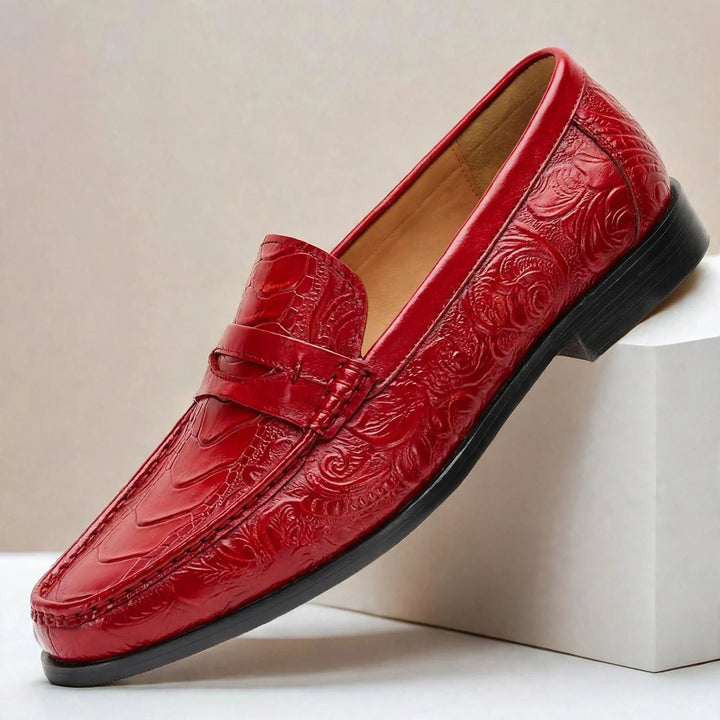 Kieran Cowhide Leather Loafers — photo 9