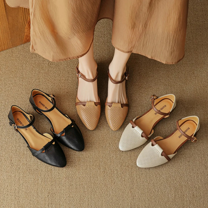 Julion Genuine Leather Heels