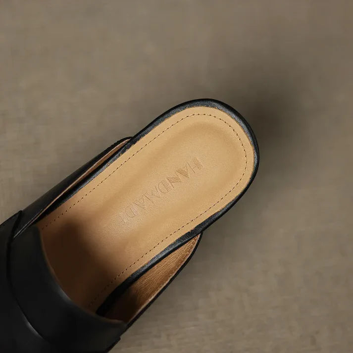 Aurora Genuine Leather Mules
