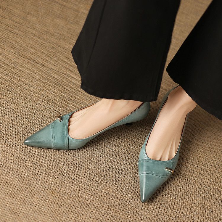 Marina Leather Women's Shoes — photo 17