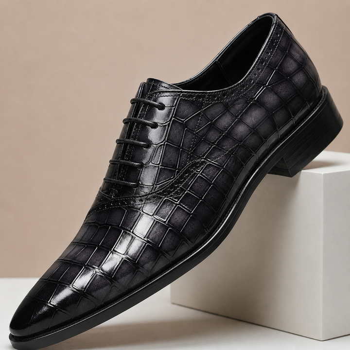 Tobias Cowhide Leather Shoes — photo 7