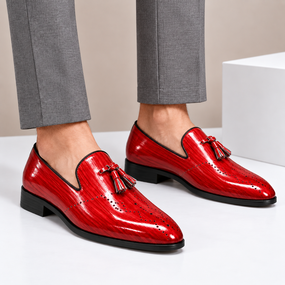 Ruben Cowhide Leather Loafers — photo 12