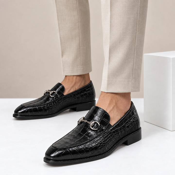 Beckett Cowhide Leather Loafers — photo 16