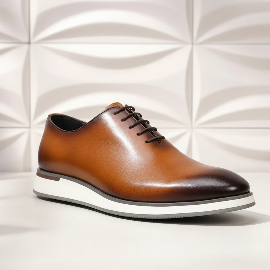 Soren Cowhide Leather Shoes — photo 2