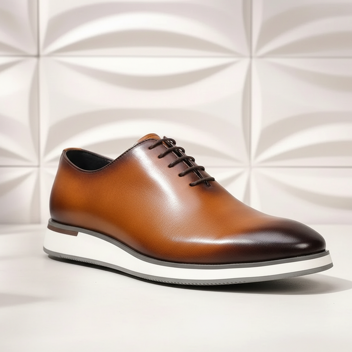 Soren Cowhide Leather Shoes — photo 2