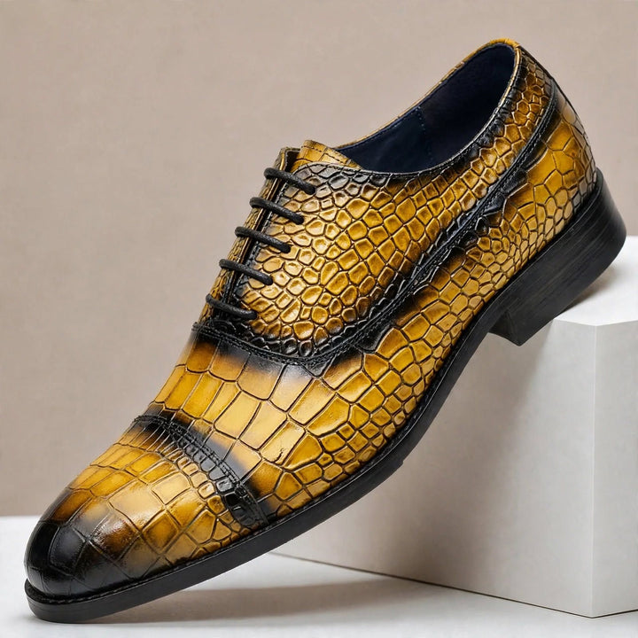 Irving Cowhide Leather Shoes — photo 7