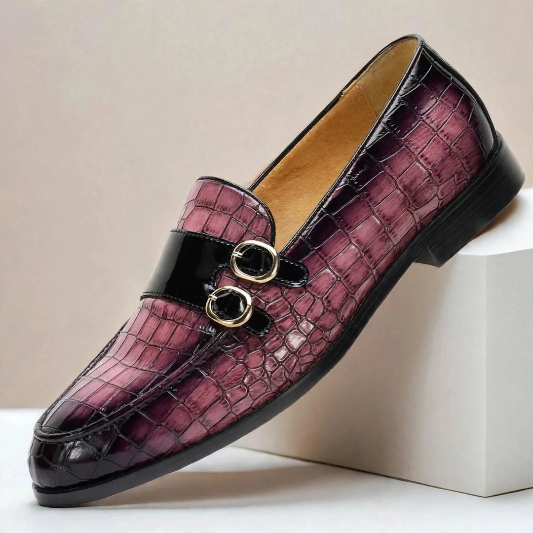 Harlan Cowhide Leather Loafers — photo 1