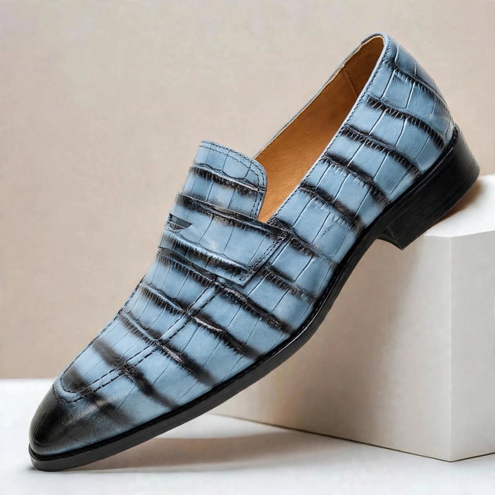 Rhys Cowhide Leather Loafers — photo 9