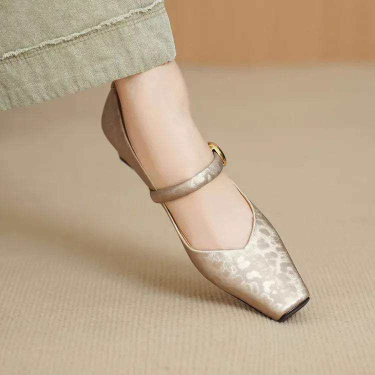 Marina Square Toe Ballet Flats — photo 15