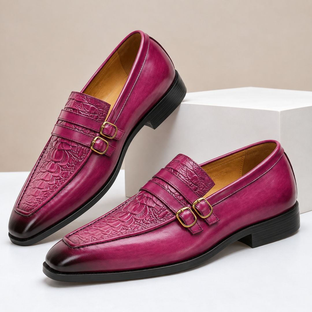 Elena Cowhide Leather Loafers — photo 6