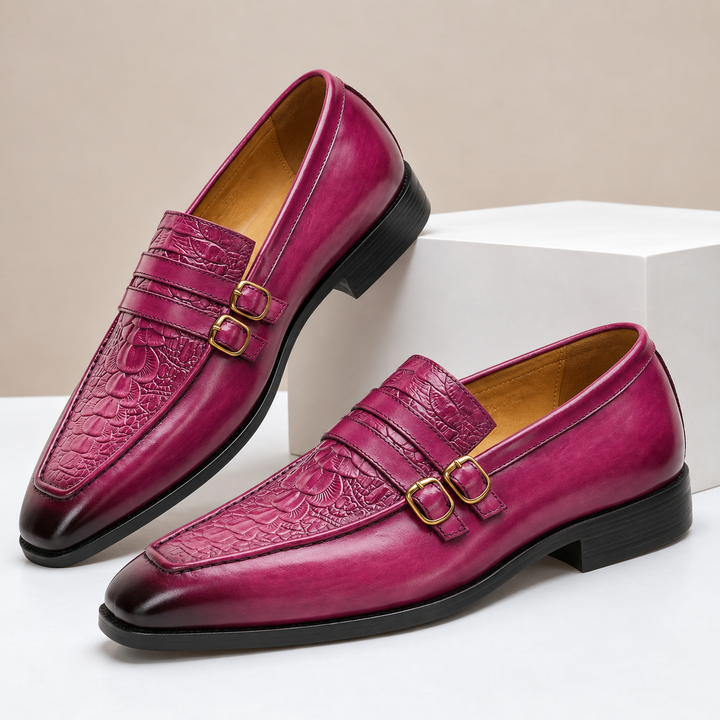 Elena Cowhide Leather Loafers — photo 6