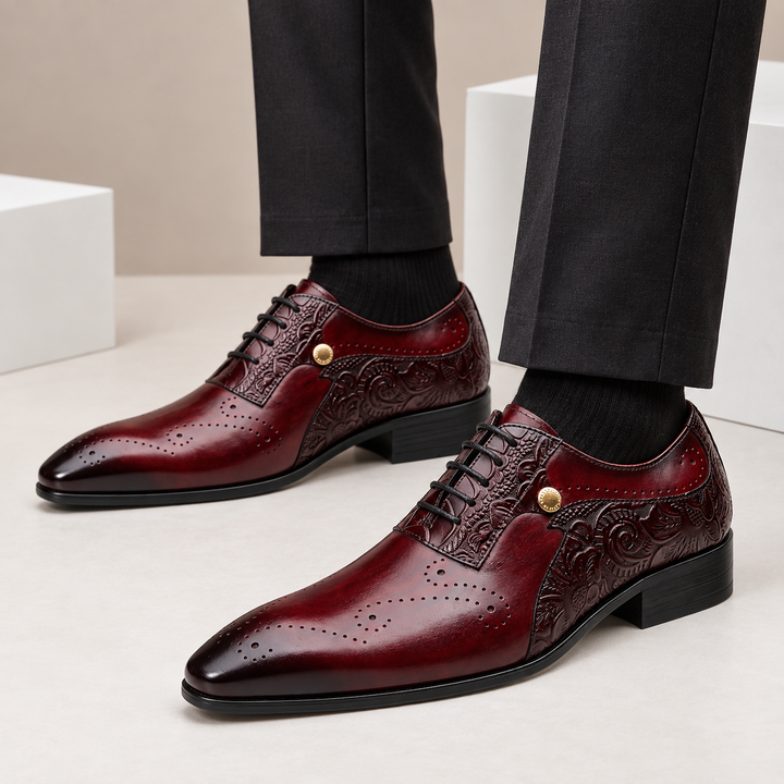 Quentin Cowhide Leather Shoes — photo 14