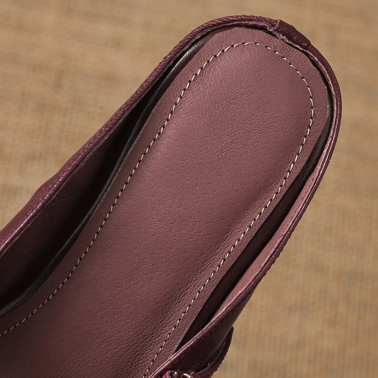 Quaro Genuine Leather Mules