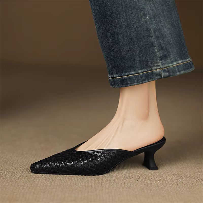 Odessa Genuine Leather Mules — photo 3