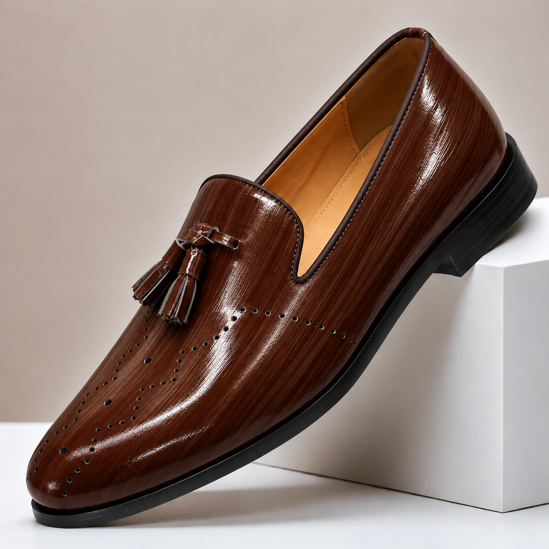 Ruben Cowhide Leather Loafers — photo 17