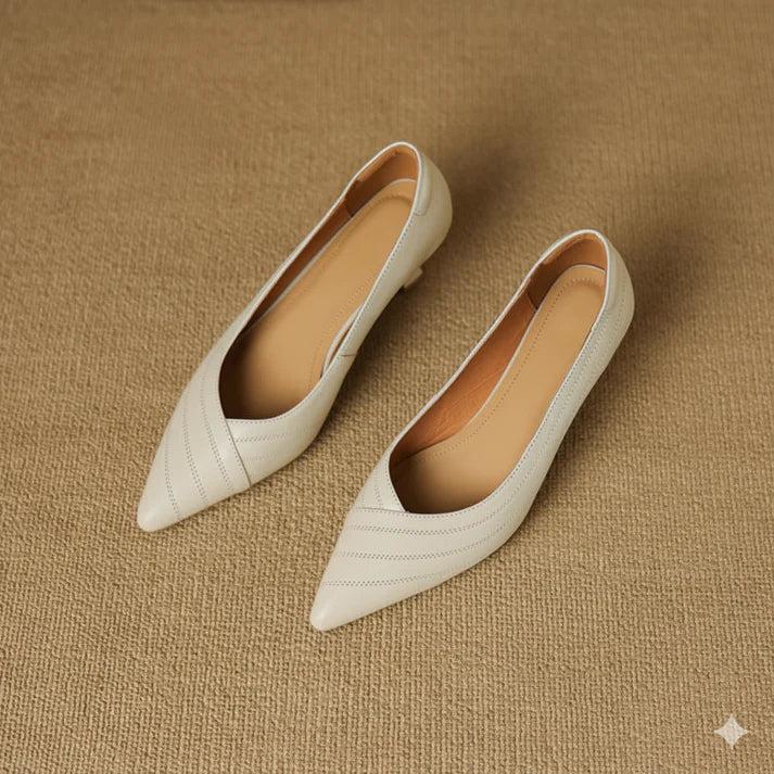 Vela Genuine Leather Heels