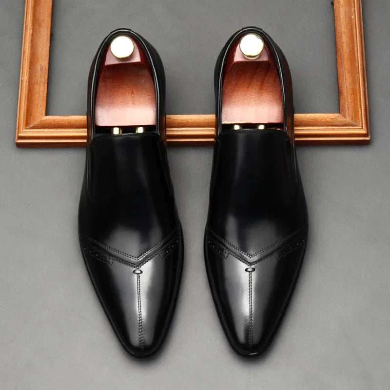 Zion Genuine Leather Loafers