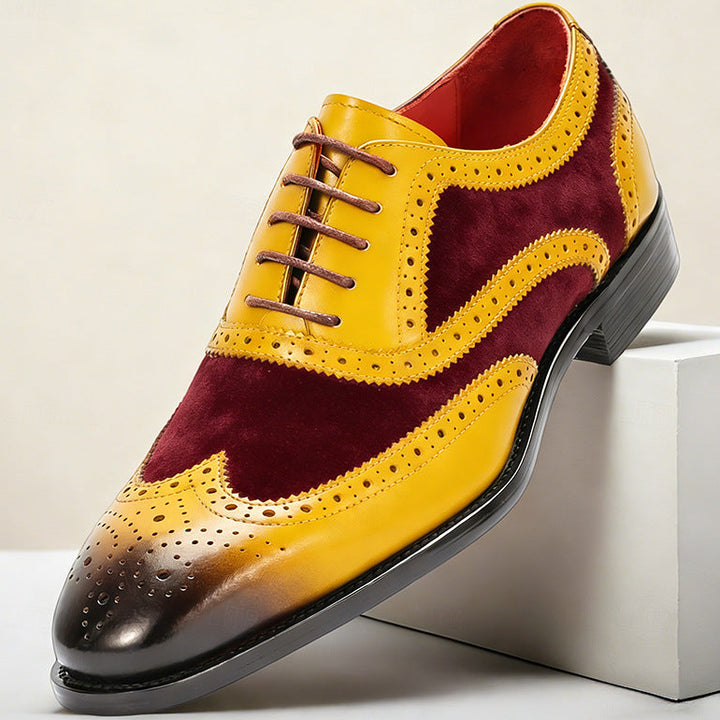 Zeran Cowhide Leather Shoes