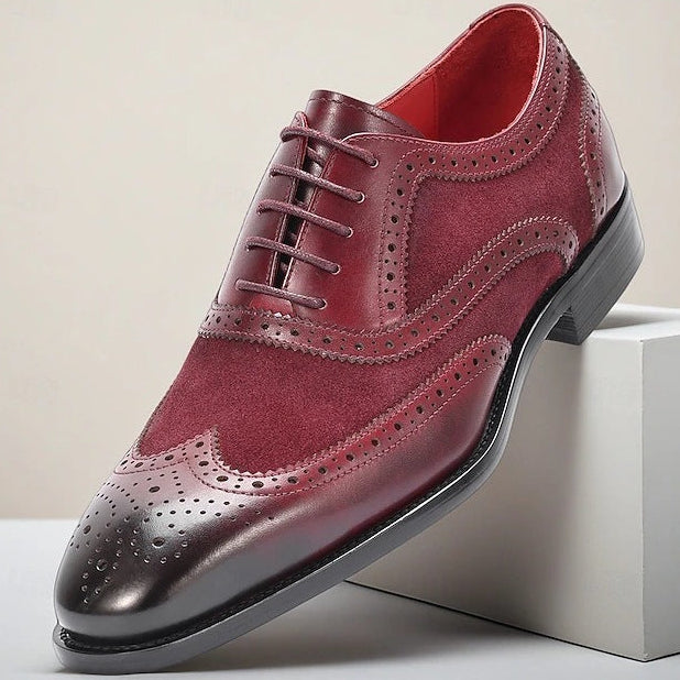 Zeran Cowhide Leather Shoes