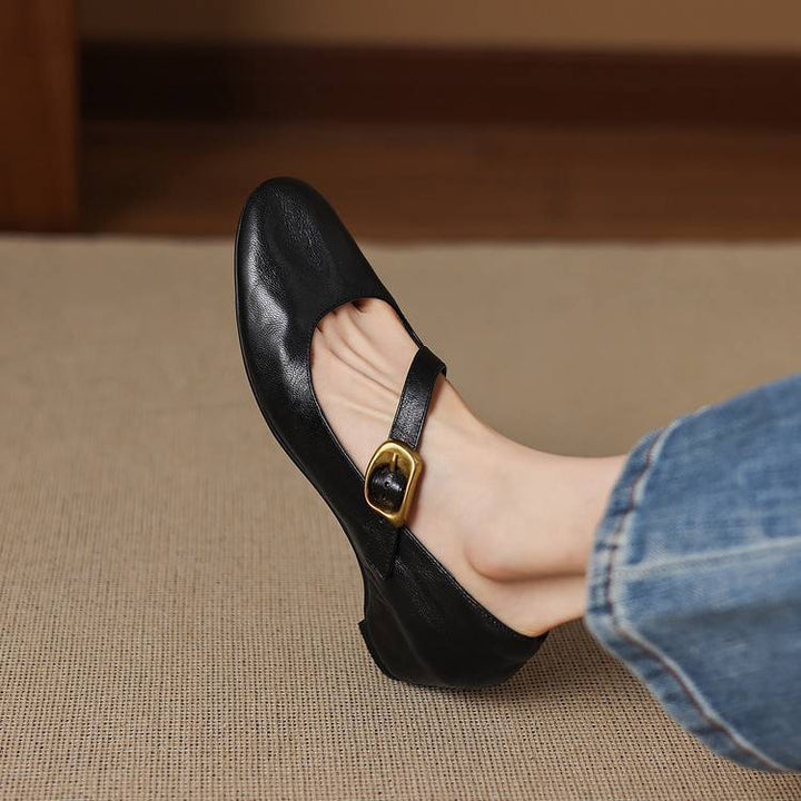 Givry Genuine Leather Heels