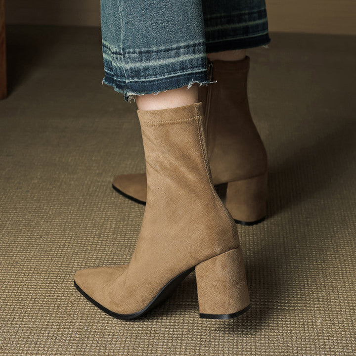 Riva Genuine Suede Boots