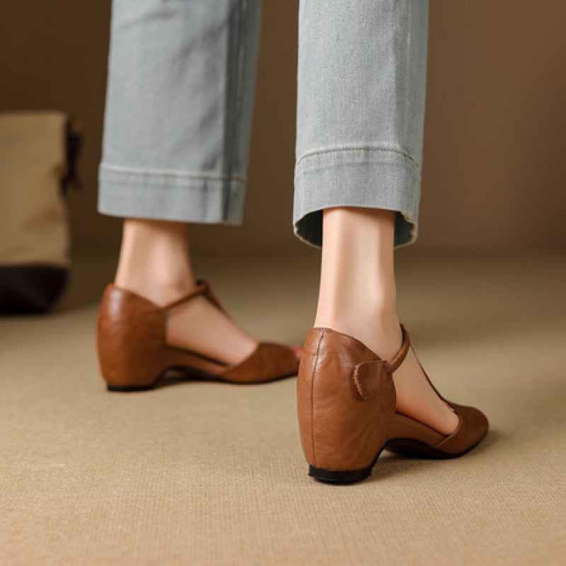 Zavia Genuine Leather Sandals