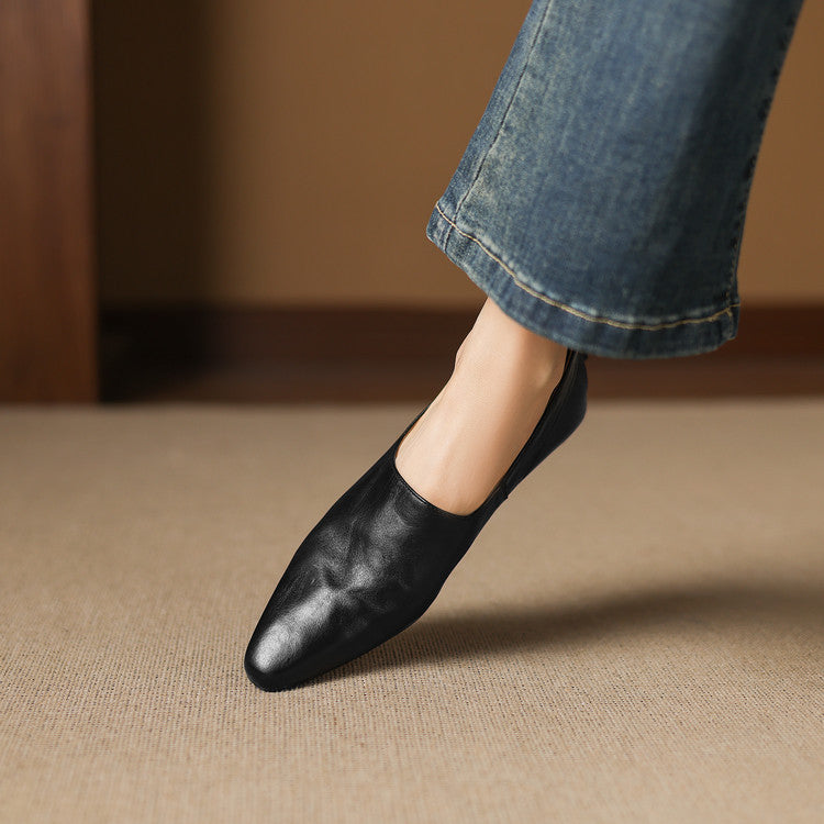 Halen Genuine Leather Pumps