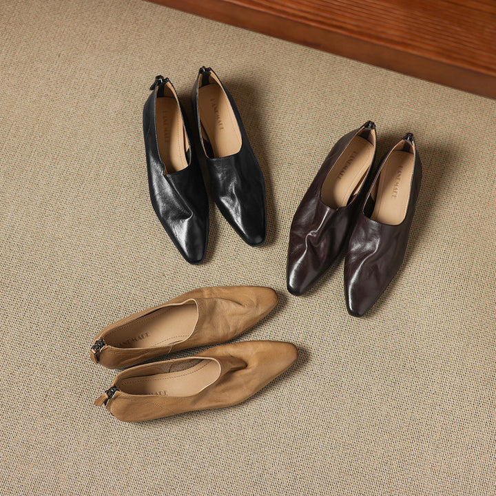Halen Genuine Leather Pumps