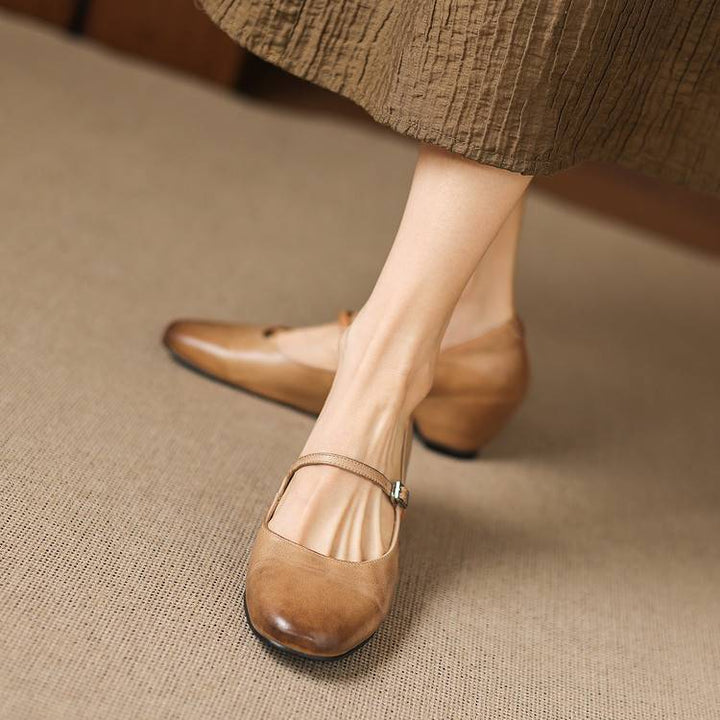 Ryla Genuine Leather Pumps