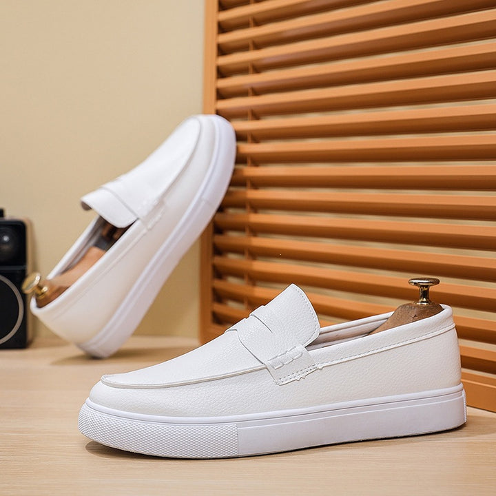 Valdo Leather Penny Loafers