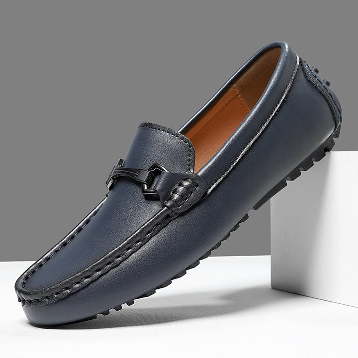 Helvo Genuine Leather Moccasin Loafers