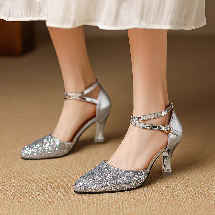 Milan Leather Heels