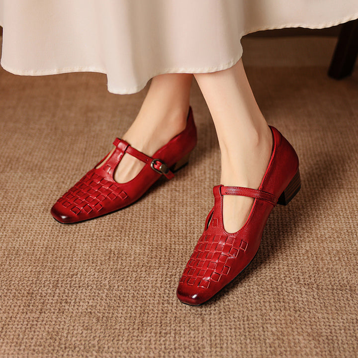 Murel Genuine Leather Flats