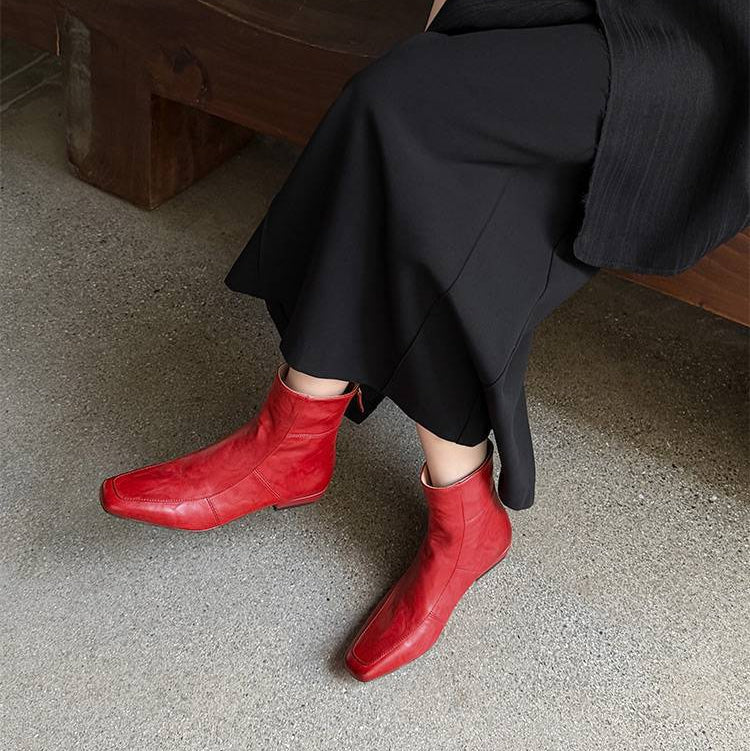 Grena Genuine Leather Boots