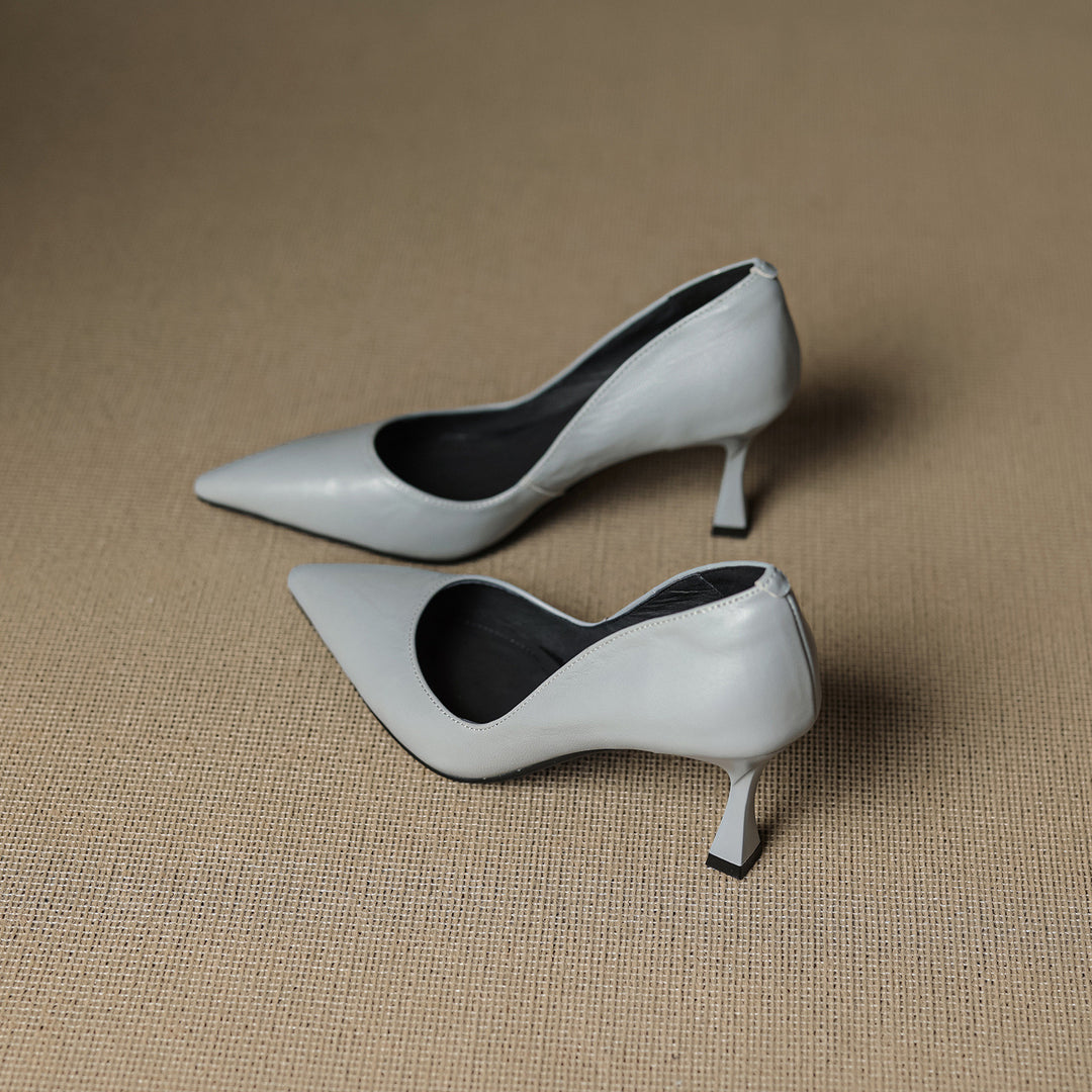 Gilda Genuine Leather Heels