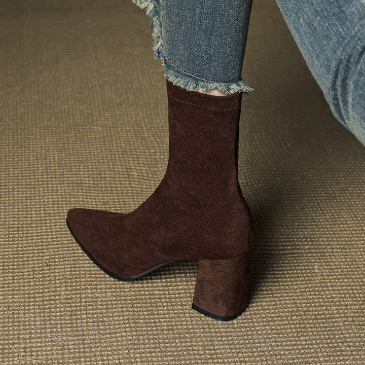Riva Genuine Suede Boots