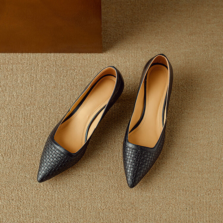 Kelra Genuine Leather Heels