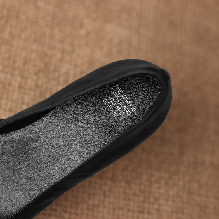 Brisa Genuine Leather Pumps