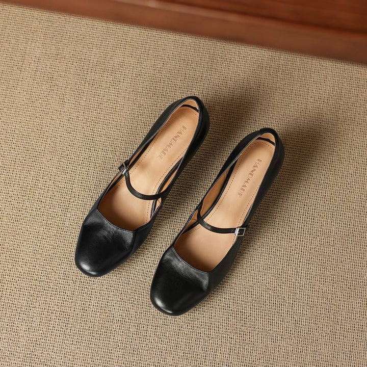 Ryla Genuine Leather Pumps